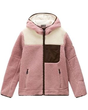 Napapijri Zip-Throughs - Pink