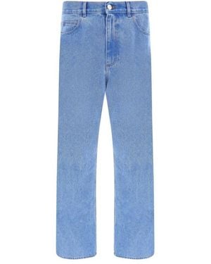 Marni Jeans ,Blauw ,Katoen Klassieke Katoenen Jeans Met Vijf Zakken