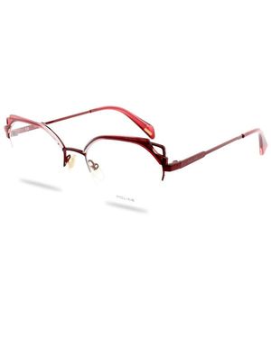 Police Glasses - Rosso