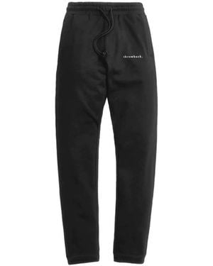 Throwback. Sweatpants - Zwart