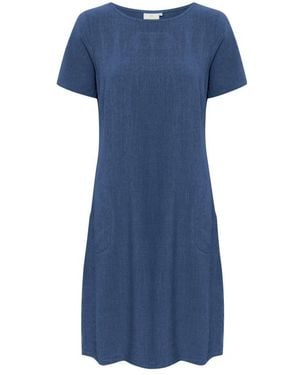 Kaffe Kaliny Kleid - Blau