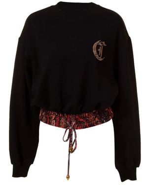 Just Cavalli Sweatshirts - Zwart