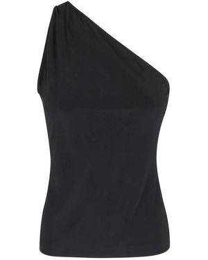 Norma Kamali Sleeveless Tops - Black