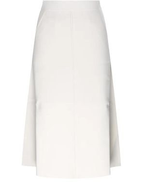Max Mara Midi Skirts - Blanco