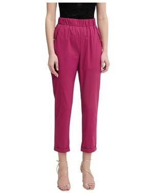 Liu Jo Cropped Trousers - Rojo
