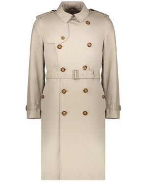 Burberry Jassen ,Katoen Trenchcoat - Naturel