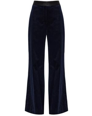 Victoria Beckham Wide Trousers - Blue