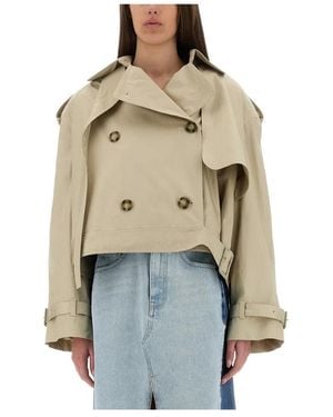 Stella McCartney Trench Coats - Natural