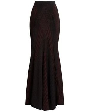 Roberto Cavalli Maxi Skirts - Black
