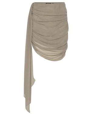 ROTATE BIRGER CHRISTENSEN Short Skirts - Natural