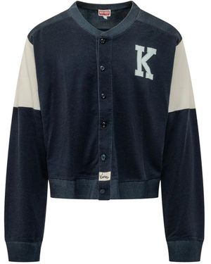 KENZO Cardigans - Bleu