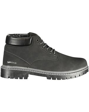 Gas Lace-Up Boots - Negro