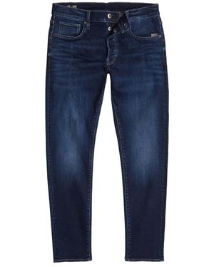 G-Star Slim Jeans 3301 Style - Blauw