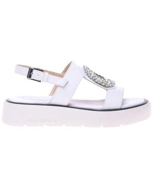 Baldinini Flat Sandals - Blanc