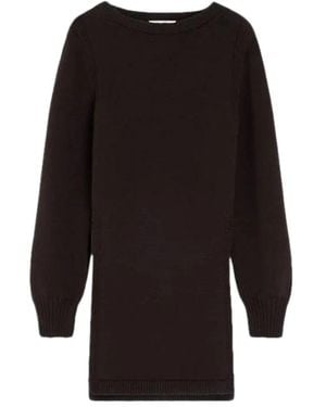 Lemaire Round-Neck Knitwear - Zwart