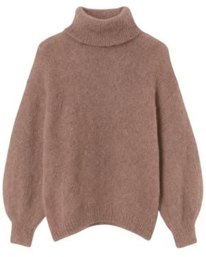 Opal Studio Mana Mohair Rollneck - Braun
