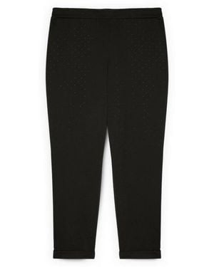 FIORELLA RUBINO Straight Trousers - Nero