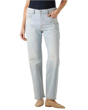 DIESEL 1988 D-Ark Straight Leg Jeans - Blau