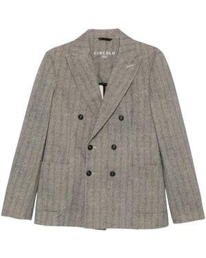 Circolo 1901 Cn5421 Blazer - Grijs
