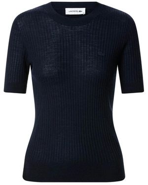 Lacoste Round-Neck Knitwear - Bleu