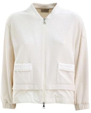 Moncler Cardigans - White