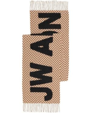 JW Anderson Winter Scarves - Marrón