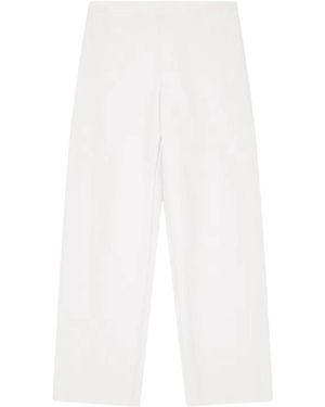 Emporio Armani Straight Trousers - Blanc