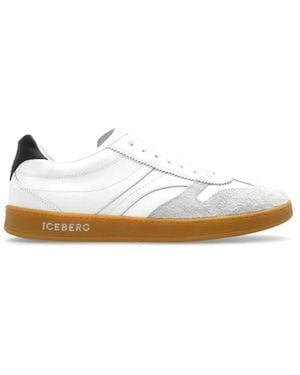 Iceberg Sportschuhe Mit Logo - Weiß