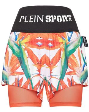Philipp Plein Training Shorts - Rojo