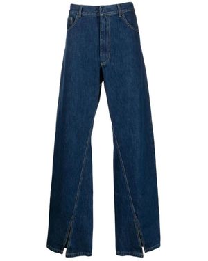 Bianca Saunders Wide Jeans - Blue