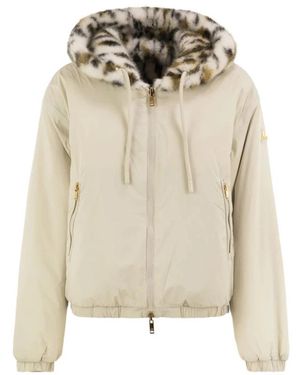 Moose Knuckles Eaton Reversible Bunny - Naturel