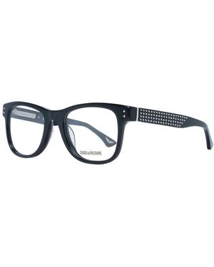 Zadig & Voltaire Schwarze Damen Optische Brillen Rechteckiger Stil - Blau