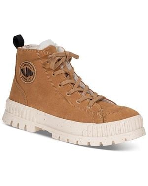 Palladium Zip Warme Winterlaarzen - Bruin