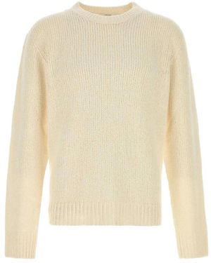 The Row Round-Neck Knitwear - Blanco