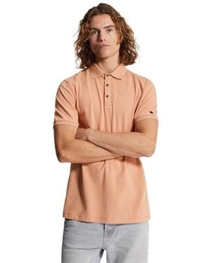 Cast Iron Polo Hemden - Bruin