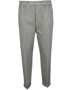 Think! Pantalones Elegantes Elásticos, Mujer, Talla - Gris