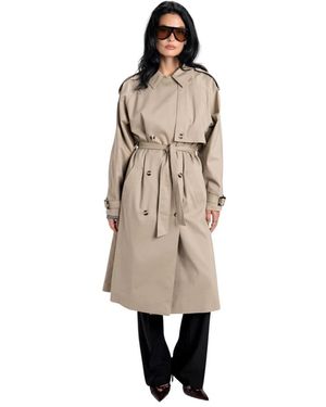 GUAJA. Trench Coats - Neutro
