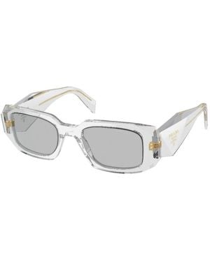 Prada Stijlvolle Zonnebril - Metallic
