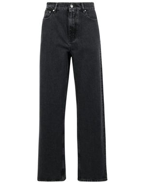 Jil Sander Straight Fit Jeans - Black