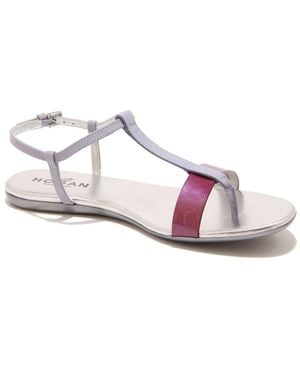 Hogan Flat Sandals - Pink