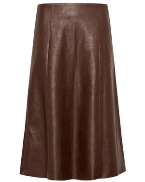 Cream Paloma Rok - Bruin