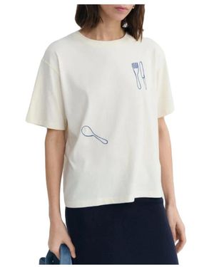 Thinking Mu T-Shirts - Blanco