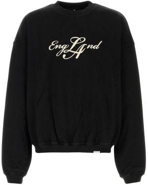 Represent Hoodies & Sweatvesten ,Zwart ,Katoen England Sweatshirt