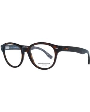 ZEGNA Runde Optische Brillen - Schwarz