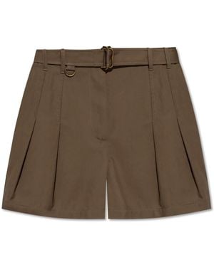 Burberry Short Shorts - Marron
