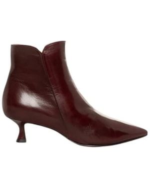 Mara Bini Heeled Boots - Brown
