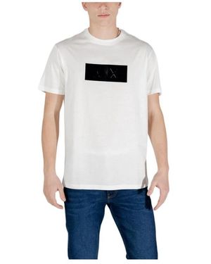 ARMANI EXCHANGE Logo T-Shirt - Wit