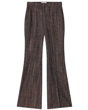 Fendi Wide Trousers - Brown