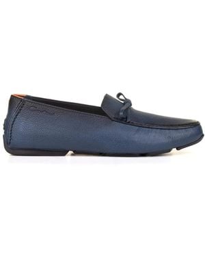 Santoni Loafers - Bleu
