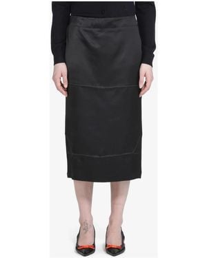 N°21 Midi Rok - Zwart
